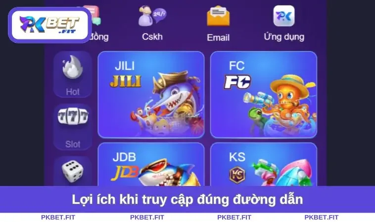 Lợi ích truy cập đúng url